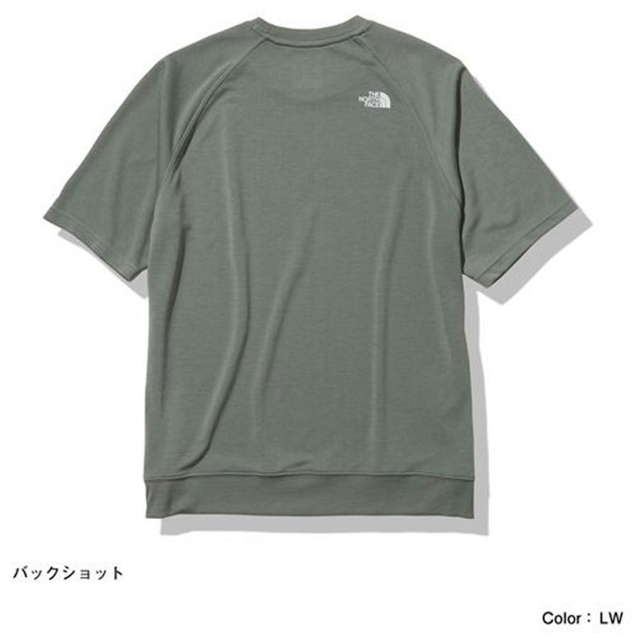 SAS　Free Run Rib CrewTシャツNT62192 グレー THE NORTH FACE ザ・ノース・フェイス ショートスリーブフリー