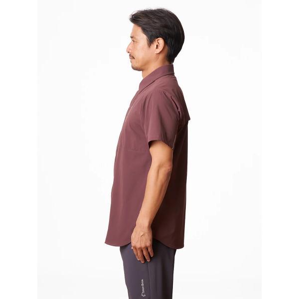 【特価・返品交換不可】●ティートンブロス ランシャツ ユニセックス (TB231-51M) / ソフトシェルシャツ 登山 キャンプ ベンチレーション ストレッチ 撥水加工の画像