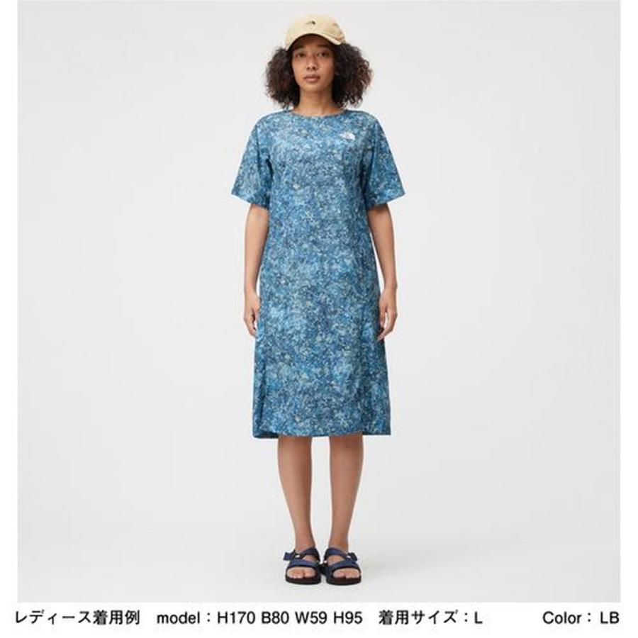 papiko　THE NORTH FACE カフカ半袖ワンピース THE NORTH FACE ザ・ノース・フェイス レディース 半袖