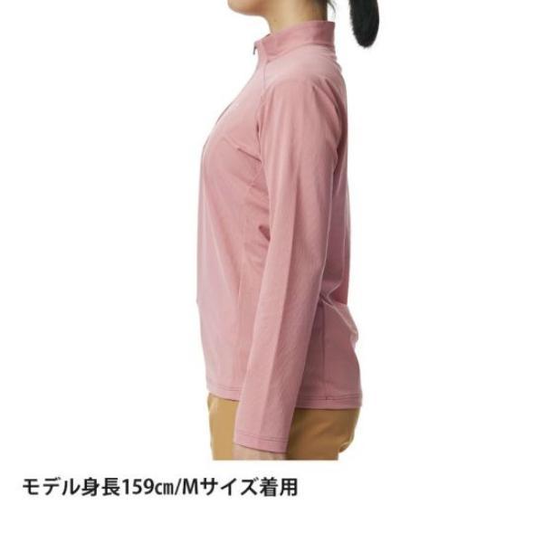 ●ファイントラック ドラウトクアッドジップネック レディース (FMW1123) ／ ベースレイヤー 登山 吸汗速乾 UVカット 日焼け防止 ニット生地 軽量の画像