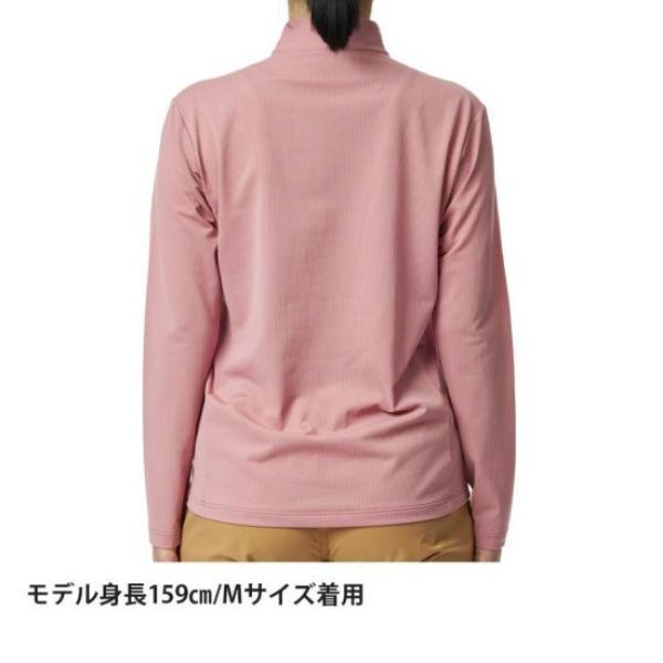 ●ファイントラック ドラウトクアッドジップネック レディース (FMW1123) ／ ベースレイヤー 登山 吸汗速乾 UVカット 日焼け防止 ニット生地 軽量の画像