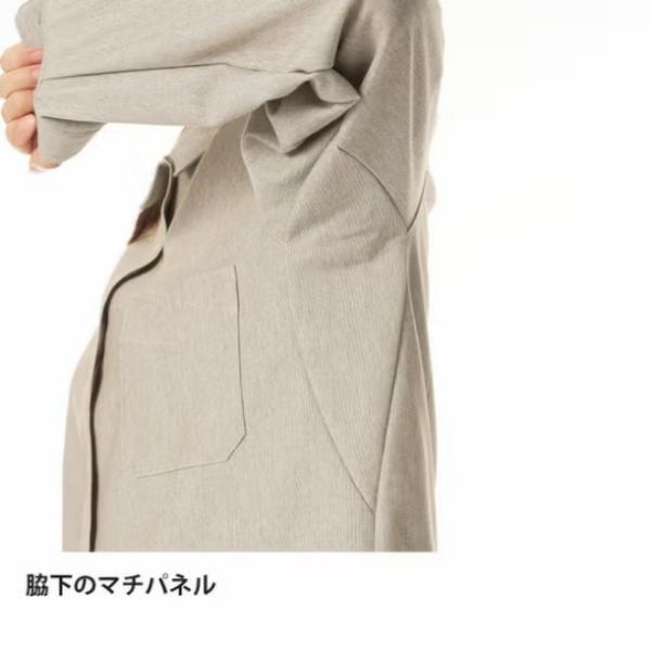 ファイントラック にほんのいろ コンシールメッシュシャツ レディース (FMW2001) ／ コットン交編 ドライタッチ ストレッチ 消臭 左胸ポケットの画像