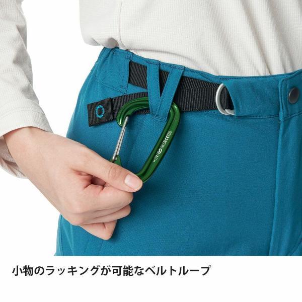 ファイントラック トルネードニーパンツ レディース (FBW0615) ／ ハーフパンツ 登山 クライミング ひざ下丈 ストレッチ 撥水 ダブルボタン 薄手_11