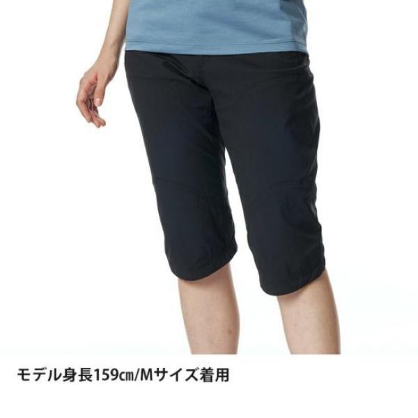 ファイントラック トルネードニーパンツ レディース (FBW0615) ／ ハーフパンツ 登山 クライミング ひざ下丈 ストレッチ 撥水 ダブルボタン 薄手_2