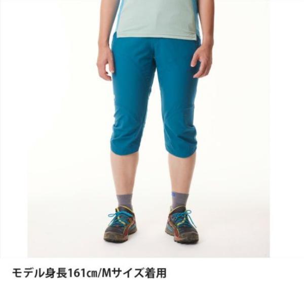 ファイントラック トルネードニーパンツ レディース (FBW0615) ／ ハーフパンツ 登山 クライミング ひざ下丈 ストレッチ 撥水 ダブルボタン 薄手_5