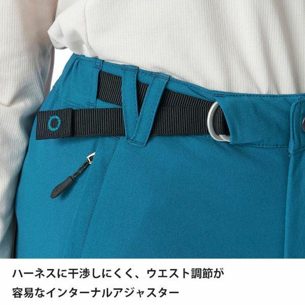 ファイントラック トルネードニーパンツ レディース (FBW0615) ／ ハーフパンツ 登山 クライミング ひざ下丈 ストレッチ 撥水 ダブルボタン 薄手_9