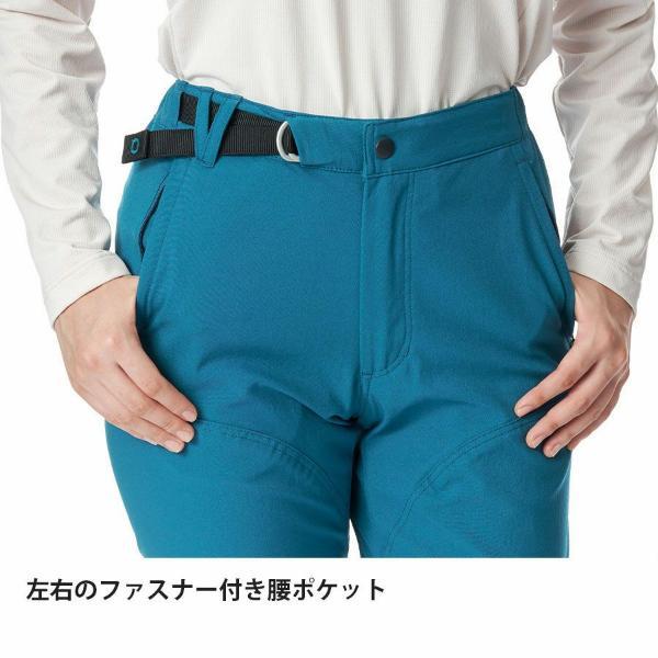 ファイントラック トルネードニーパンツ レディース (FBW0615) ／ ハーフパンツ 登山 クライミング ひざ下丈 ストレッチ 撥水 ダブルボタン 薄手_10