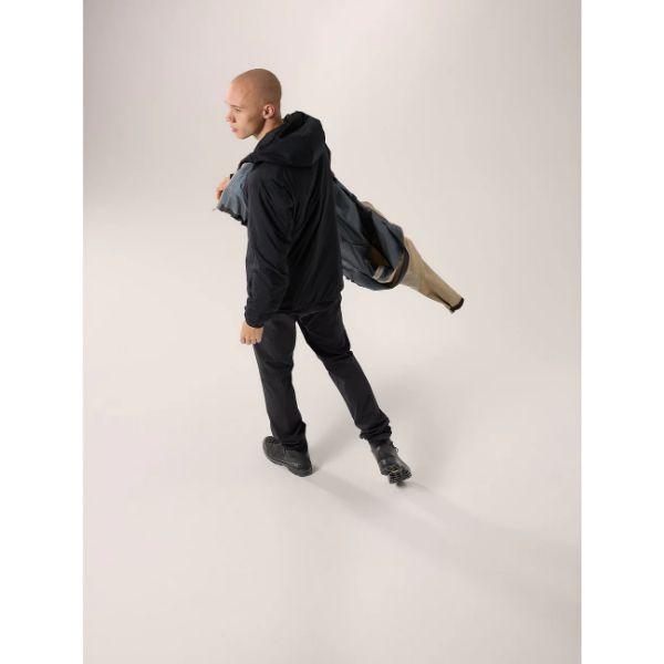 テミン フーディー サイドゴアブーツ トゥカンバーガンディ