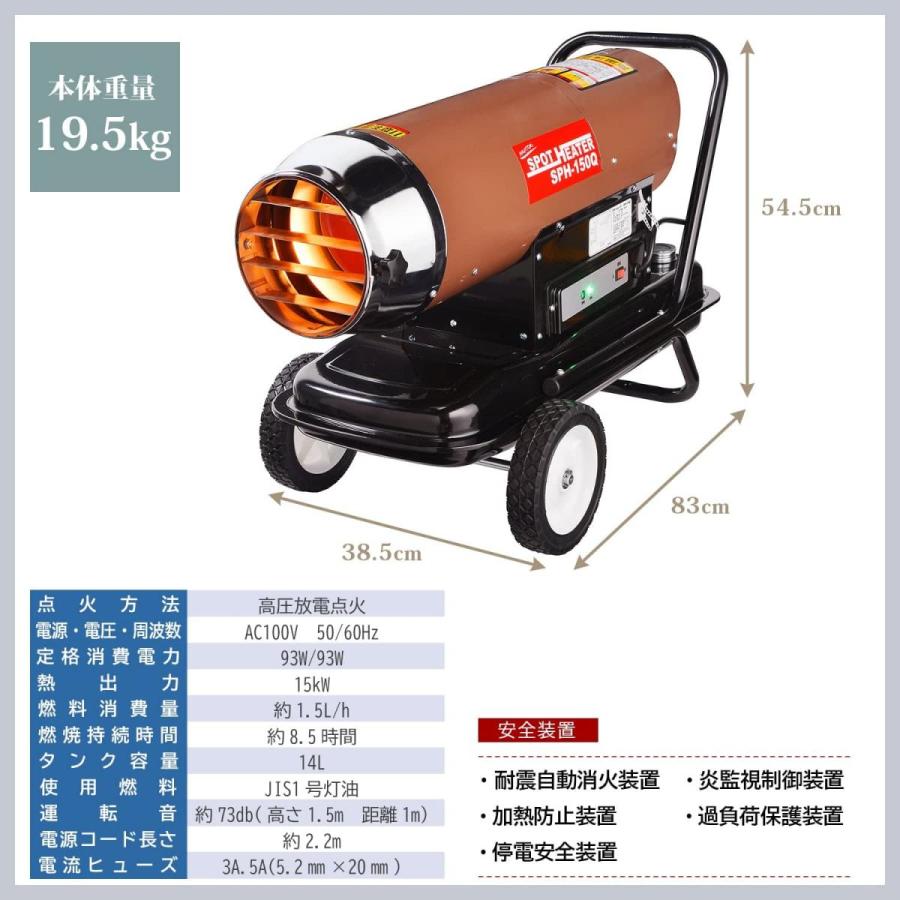 残り在庫1台】暖房 ヒーター 温風 暖かい 体育館 事業所 工場