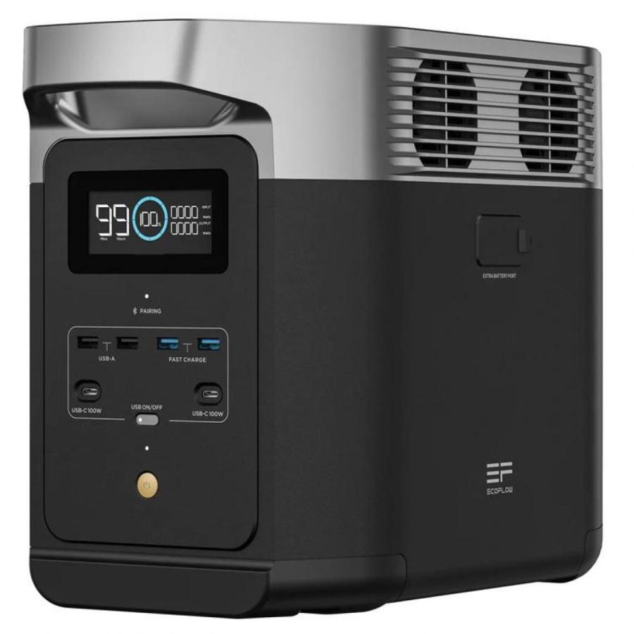 在庫有・即納】エコフロー ポータブル電源 1024Wh AC出力コンセント6口 