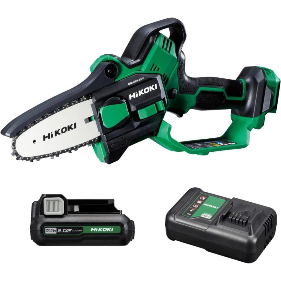 HiKOKI（日立）製　ガソリンエンジン式チェーンソー＆他付属品 HIKOKIチェーンソー