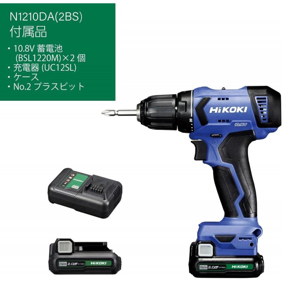 在庫有・即納】HiKOKI(ハイコーキ) 10.8V 充電式 ドライバドリル 