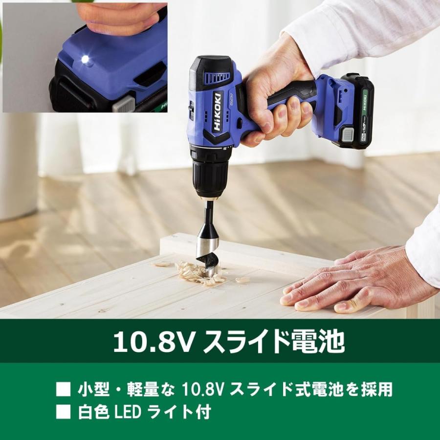 HiKOKI 10.8V 充電式 インパクトドライバーWH12DCAおまけ付き