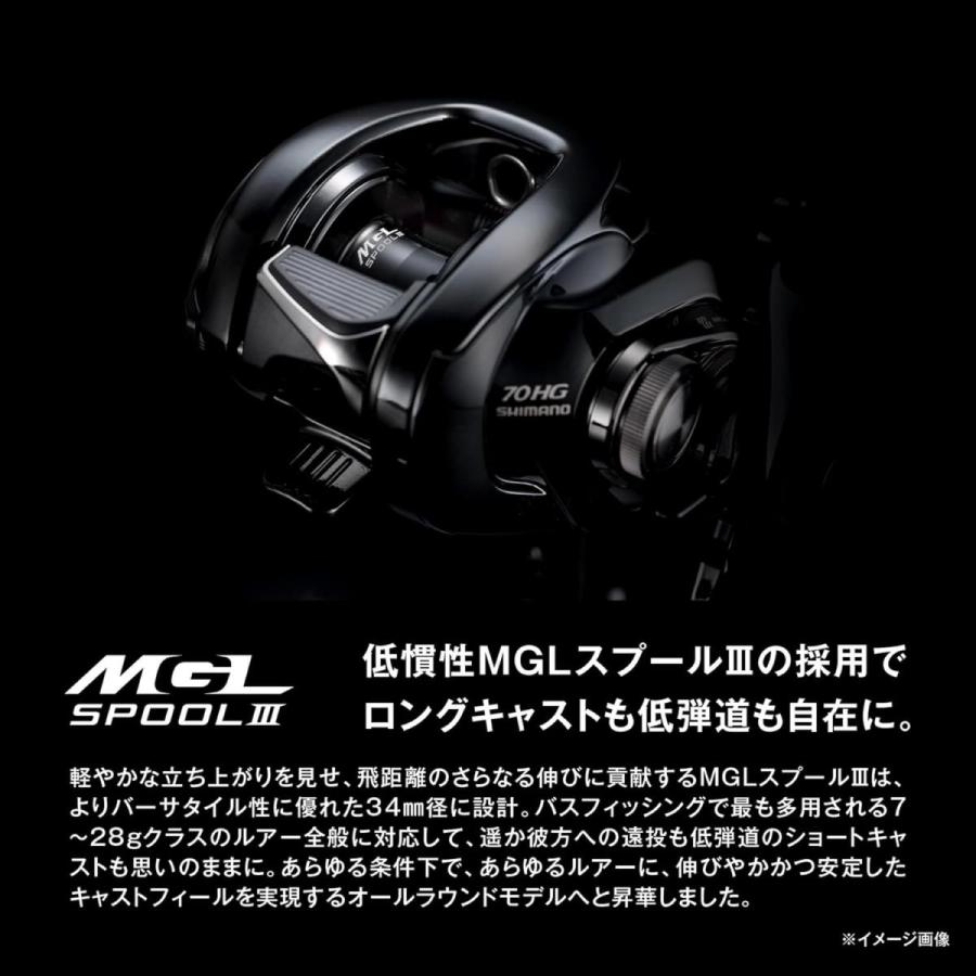シマノ（SHIMANO） ベイトリール 24 メタニウム DC 70HG RIGHT 右巻き