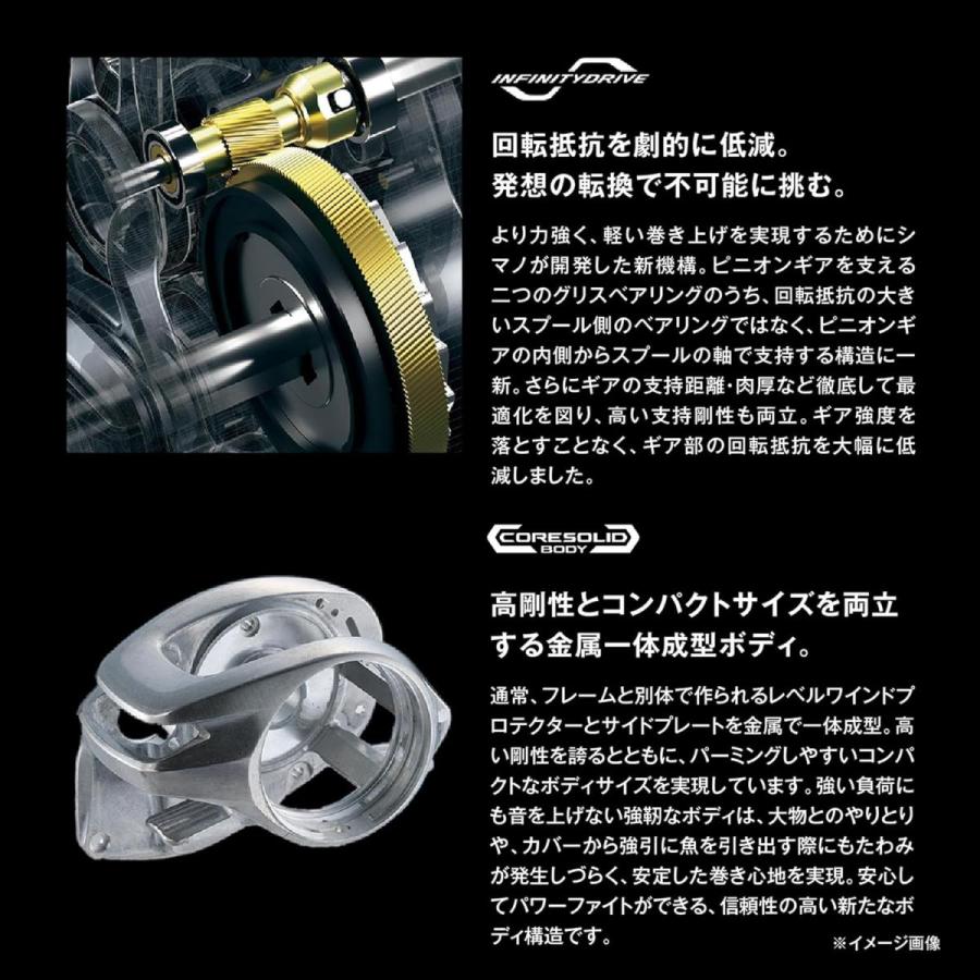 シマノ（SHIMANO） ベイトリール 24 メタニウム DC 70HG RIGHT 右巻き