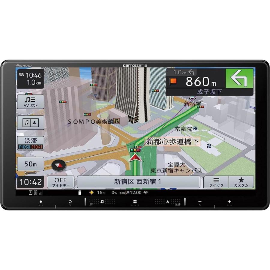 Pioneer パイオニア カーナビ AVIC-RQ720 9インチ 楽ナビ 無料