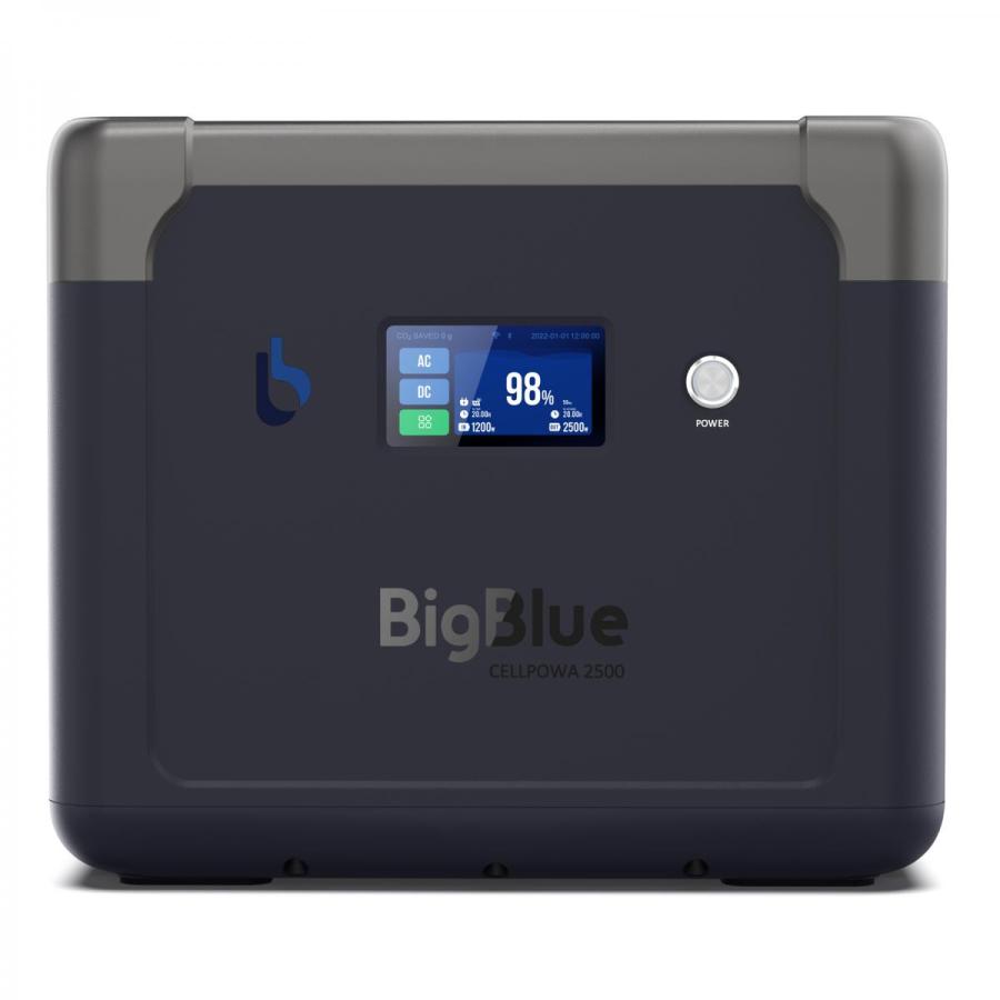 BigBlue Bigblue リン酸鉄 ポータブル電源 Cellpowa2500 1843Wh 