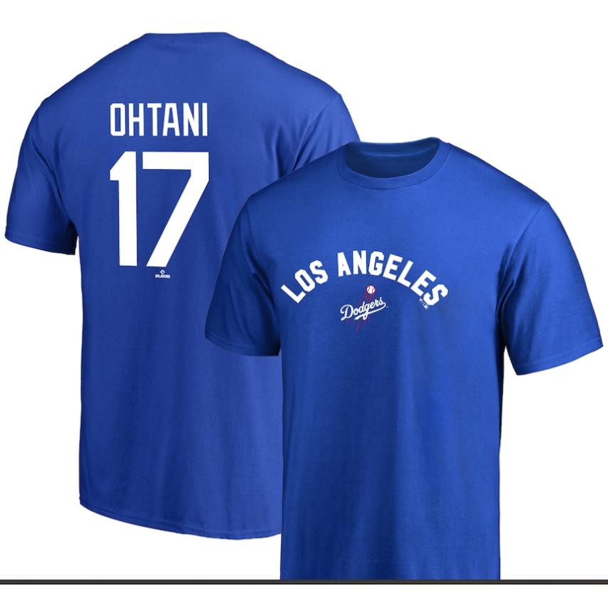 【新品・未使用・未開封】MLB監修！Fanatics 大谷翔平モデル ドジャース ネーム＆ナンバーTシャツ メジャー 野球 ベースボール 応援