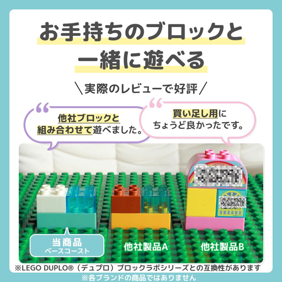 互換品  レゴデュプロ 互換 追加 ブロック lego 100ピース 大容量 LEGO Duplo ブロックラボ | ブランド登録なし | 10