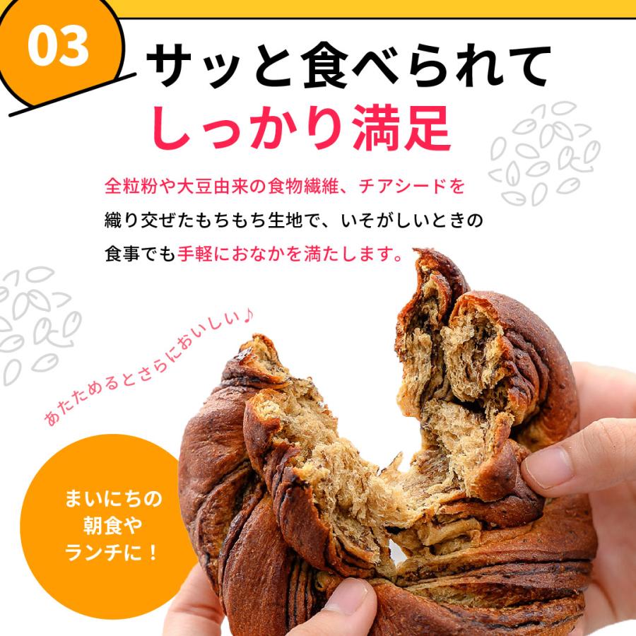 ReNEW BASE BREAD ベースブレッド チョコレート 30袋セット 完全栄養食 低糖質 糖質制限 タンパク質 ダイエット チョコパン｜basefood｜07