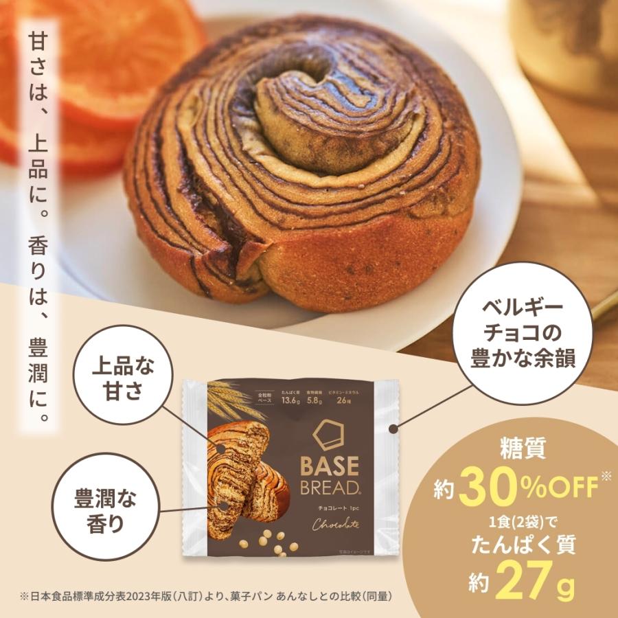 ベースブレッド　40袋 BASE FOOD（ベースフード） ベースブレッド チョコ 40袋 パン