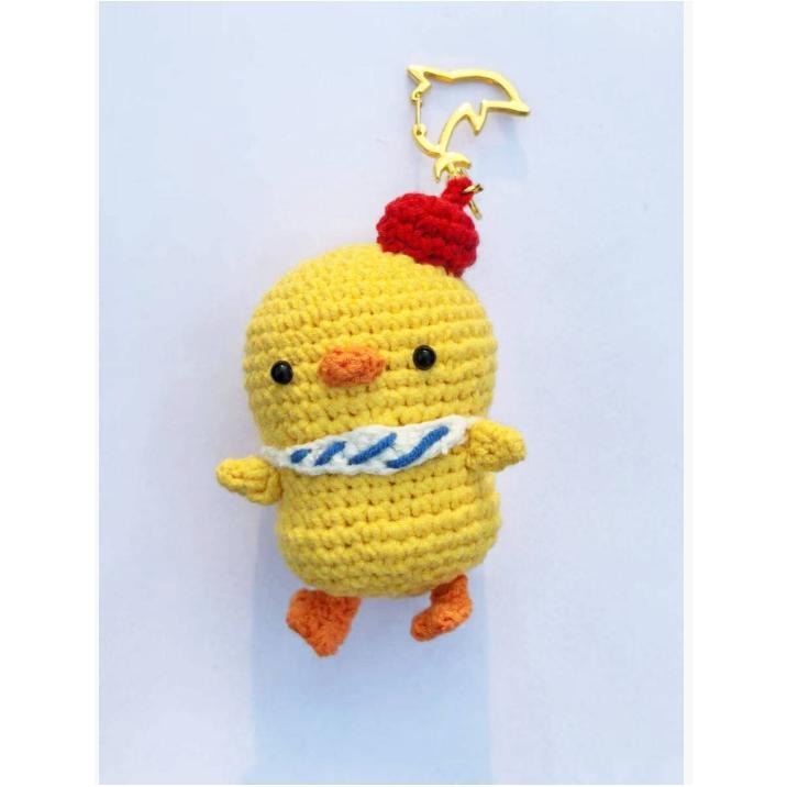 新品】かぎ針編み 手作り ハンドメイド チャーム 編みぐるみ