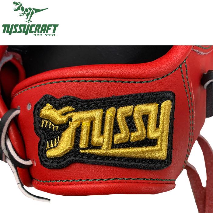 即日出荷 タイシークラフト 野球 硬式グラブ 投手ピッチャー用 ファイアーオレンジ やや浅め TYS-101型 tys23fw あすつく タイシークラフト 野球 硬式グラブ 投手ピッチャー用