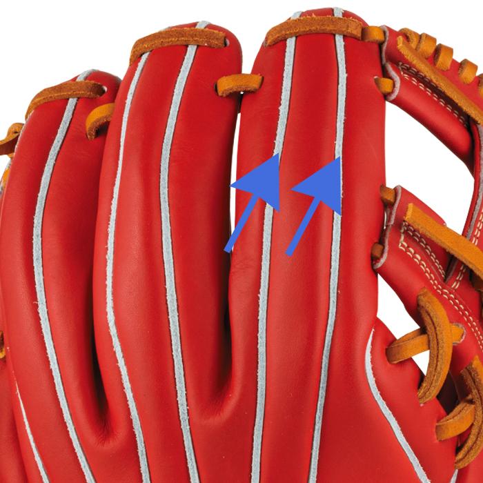 あすつく 限定 ウイルソン 野球用 軟式用 グラブ 内野用 87型 コユニ専用 Wilson Staff DUAL 内野手用 RWX87H wil24ss｜baseman｜04