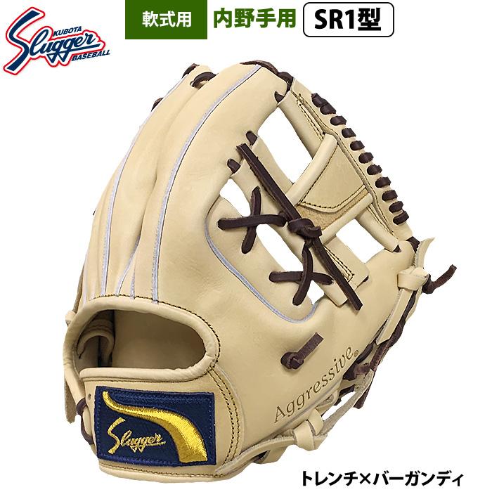 久保田スラッガー あすつく 限定 野球 軟式 グラブ 内野手用