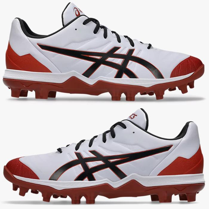 あすつく 26年春夏限定カラー asics アシックス 野球用 スタッドスパイク ゴールドステージ ファング ブロックソール GOLDSTAGE FANG 1121A067-104 asi26ssの画像