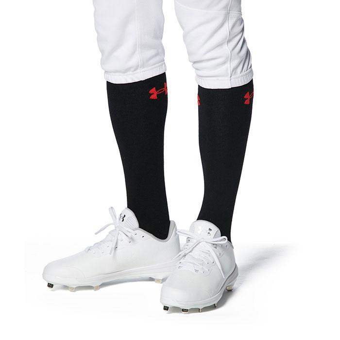 UNDER ARMOUR（アンダーアーマー） あすつく 野球用 金具スパイク 白