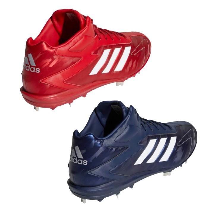 adidas アディダス 野球 スパイク 埋め込み金具 ミドルカット