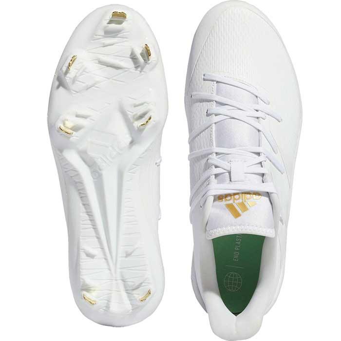 【新品】adidas スパイク ホワイト 高校野球対応 29cm adidas あすつく アウトレット 特約店限定販売 アディダス 野球