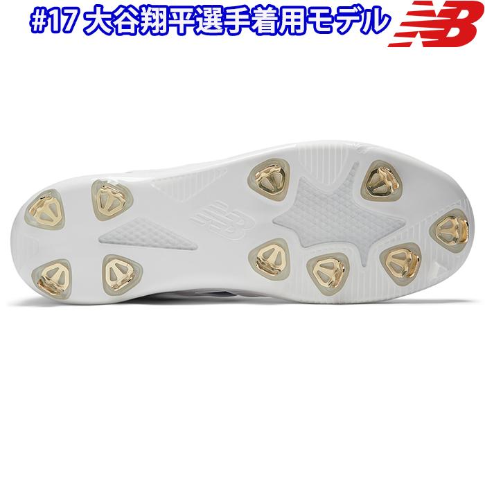 New Balance 金属スパイク ホワイト/ブラック　ニューバランス　お洒落 New Balance あすつく NB ニューバランス 野球用 金具スパイク