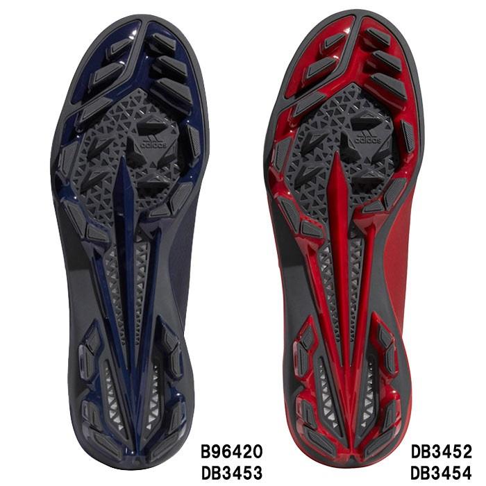【良品】アディダス 野球 樹脂底 ポイントスパイク アディゼロ adidas アディダス 野球用 ポイント スパイク アディゼロ