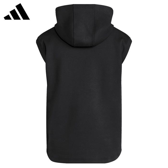 adidas（アディダス） あすつく トレーニング ノースリーブパーカー