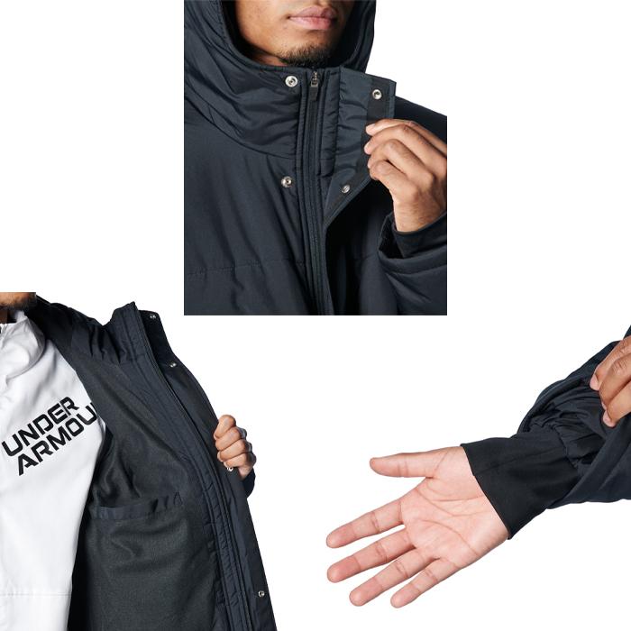 UNDER ARMOUR（アンダーアーマー） あすつく ベンチコート UAロゴ