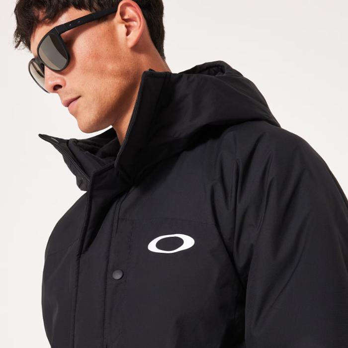 OAKLEY あすつく オークリー ロングコート ベンチコート 撥水 裏