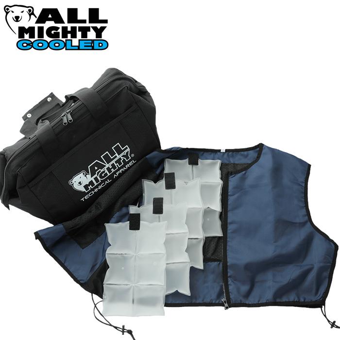 オールマイティ 熱中症対策 クーリングハーフベスト 最長2時間効果持続 ウルトラクールPCM スポーツクーリング 審判 C-HARF-VEST mig20fw オールマイティ 熱中症対策 クーリングハーフベスト 最長2時間効果持続