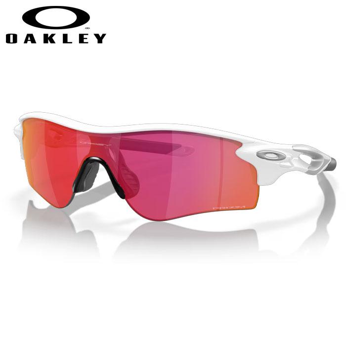 Oakley スポーツサングラス ホワイト/レッド OAKLEY（オークリー） サングラス ストレートジャケット レッド
