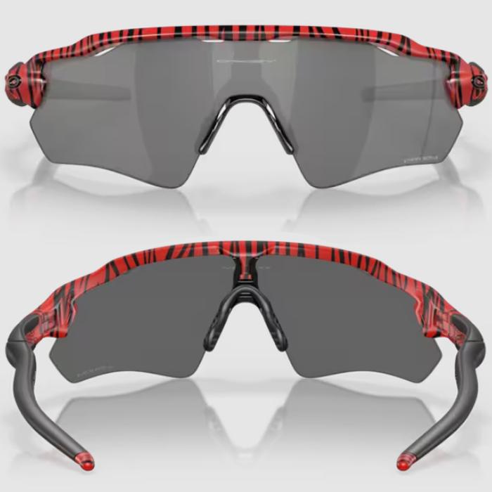 あすつく 限定 OAKLEY オークリー サングラス Radar EV Path Red Tiger プリズム Prizm Black OO9208-D1 oak23ss｜baseman｜02