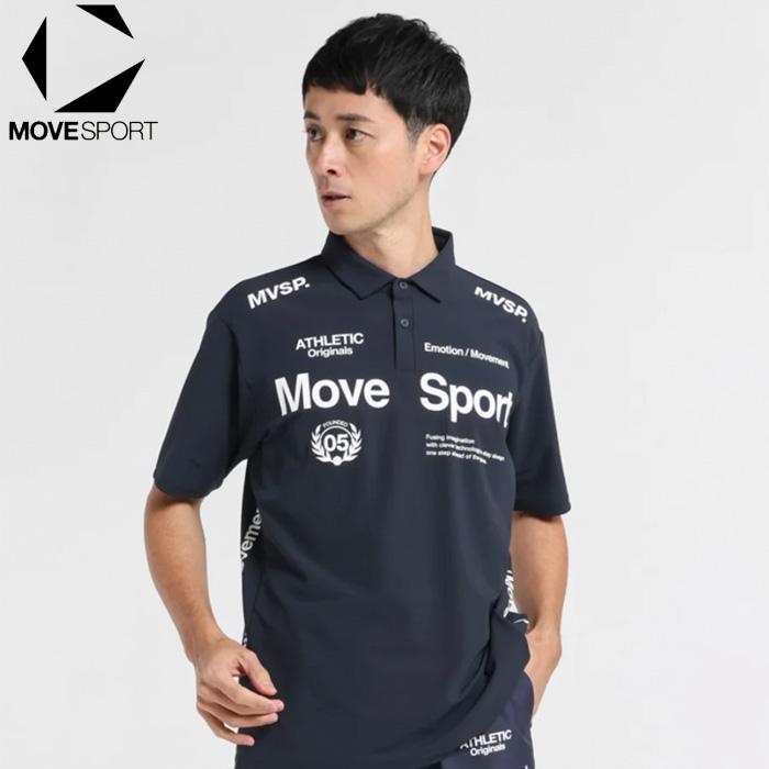 DESCENTE（デサント） あすつく ムーブスポーツ ポロシャツ ミニ鹿の子