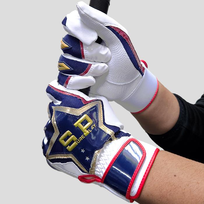 シュアプレイ（SURE PLAY） あすつく 限定 野球用 バッティング手袋