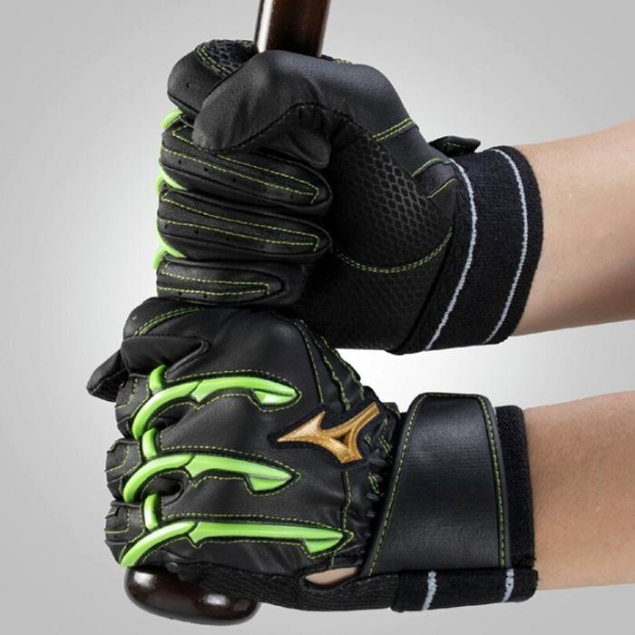 MIZUNO（ミズノ） あすつく ミズノプロ 野球用 バッティング手袋 限定