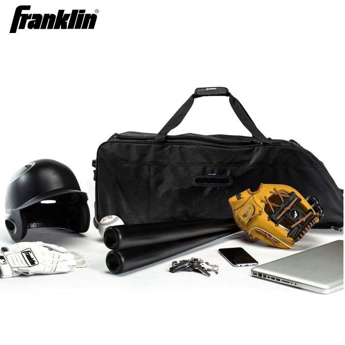 スポーツ キャスターバック あすつく フランクリン スポーツトラベラーローラー 野球用 大容量