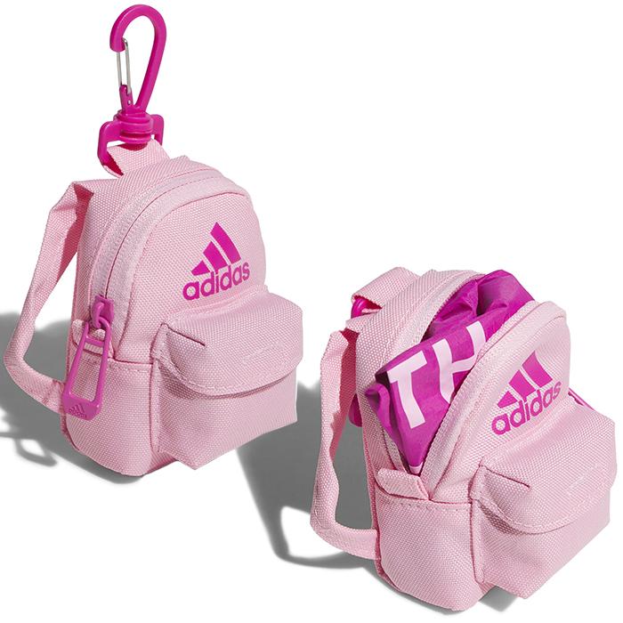 【新品】サードマガジン パッカブルバックパック　ピンク 限定 adidas（アディダス） あすつく 限定カラー パッカブルバッグ トゥルー