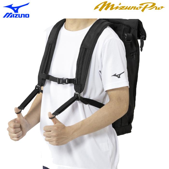 MIZUNO（ミズノ） あすつく ミズノプロ バックパックロールトップ 25L