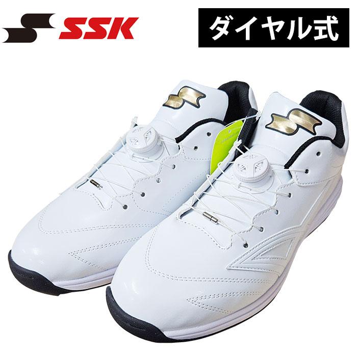 ベースマンオリジナル SSK エスエスケイ ダイヤル式シューズ 審判 塁審 指導者 コーチ トレーニングシューズ アップシューズ SSF5300Di-1010 ssk25ss | エスエスケイ（スポーツ用品）