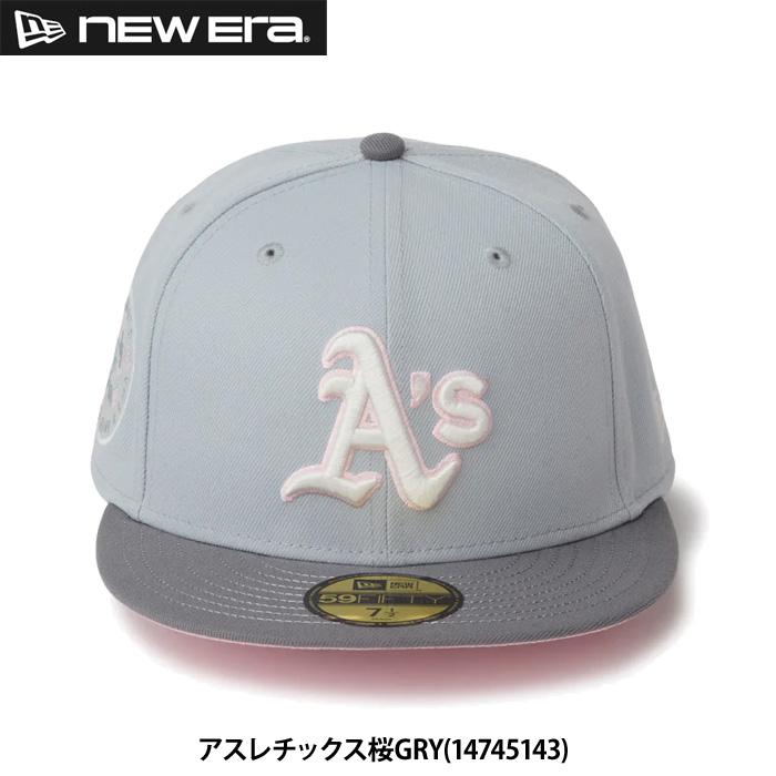 NEW ERA（ニューエラ） あすつく 限定 キャップ 野球帽 59FIFTY 桜流し