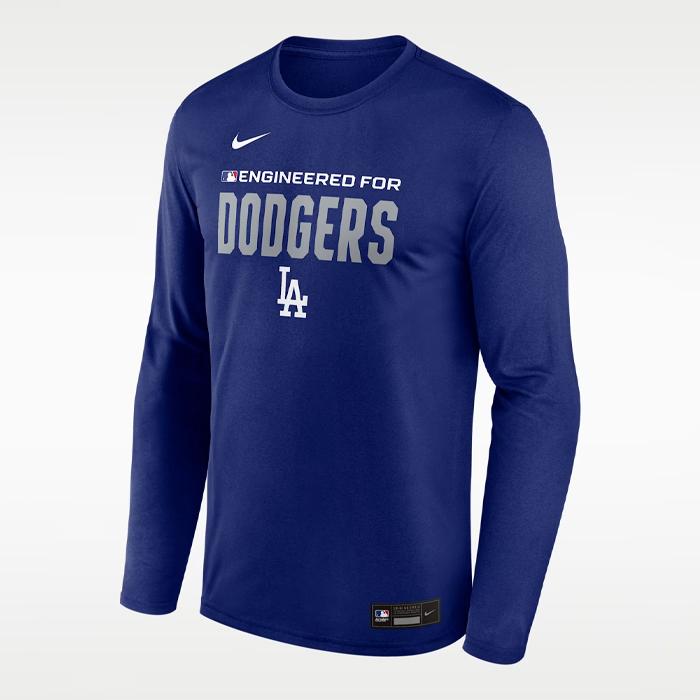 NIKE（ナイキ） あすつく ロサンゼルス・ドジャース 長袖 Tシャツ